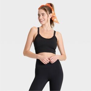 Joylab seamless racerback tank top sports bra